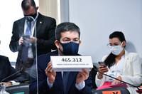 CPI: Randolfe quer explicações de Osmar Terra sobre 'gabinete paralelo'