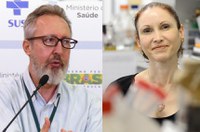 Cientistas Natalia Pasternak e Claudio Maierovitch falam à CPI nesta sexta