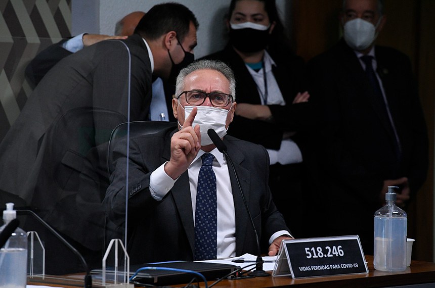Renan Calheiros é relator da CPI da Pandemia