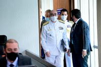 Senadores confirmam indicação do almirante Claudio Viveiros ao STM