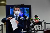 Senadores fazem balanço de depoimento de Alexandre Marques