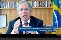 Comissão de acompanhamento da covid ouve Paulo Guedes nesta quinta-feira