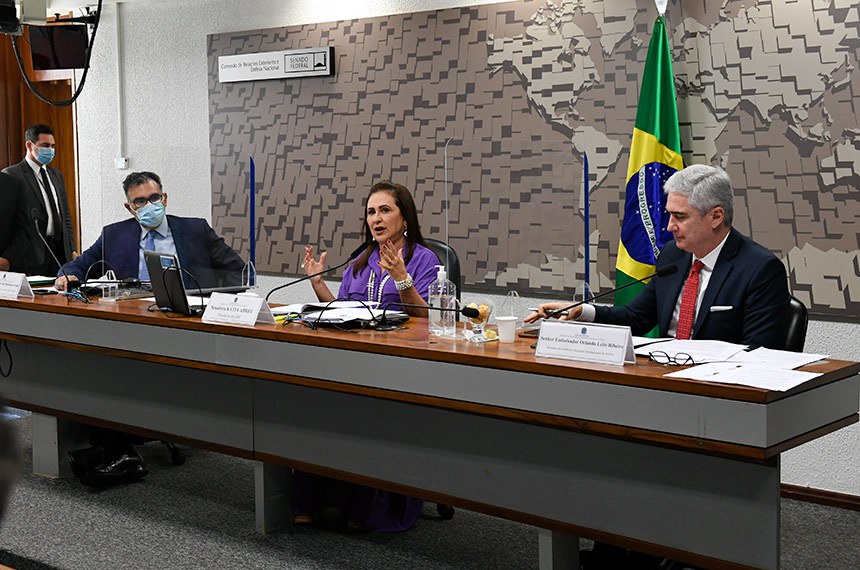 A presidente da Comissão de Relações Exteriores, Kátia Abreu, discutiu acordos comerciais internacionais em sessão que contou com a participação de representantes do governo, indústria, agricultura e pecuária