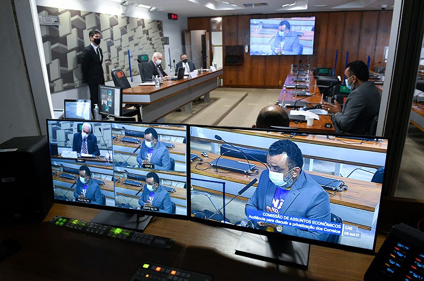 Em audiência pública na Comissão de Assuntos Econômicos, os debatedores criticaram a tentativa de privatização da Empresa de Correios e Telégrafos