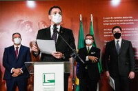 Celebrar Dante Alighieri é necessário, diz Rodrigo Pacheco em inauguração de mostra