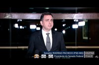 Presidente do Senado defende votação rápida de proposta que desonera folha de pagamento