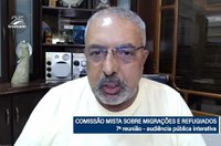 Relator da Comissão Mista sobre Migrações apresenta relatório de atividades do ano