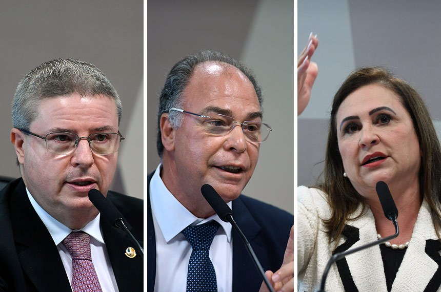 Antonio Anastasia, Fernando Bezerra e Kátia Abreu apresentaram suas qualificações ao cargo