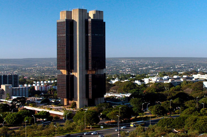 Edifício sede do Banco Central em Brasília-DF. 