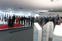Senado inaugura memorial em homenagem a vítimas da covid-19 no Brasil