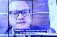 Wellington cumprimenta Santo Antônio de Leverger no aniversário de sua emancipação