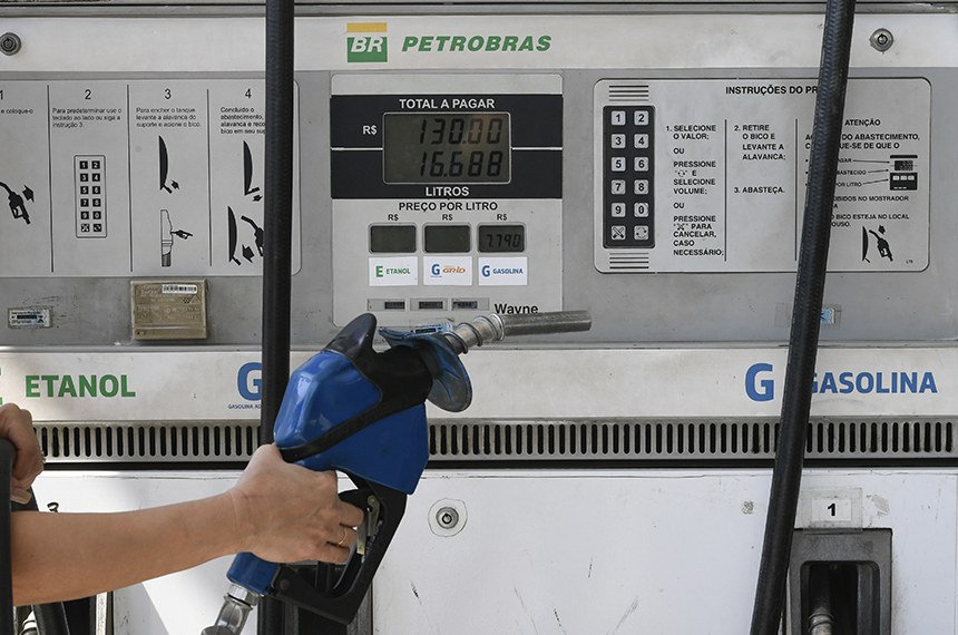 Posto de combustível em Brasília.   Foto: Edilson Rodrigues/Agência Senado