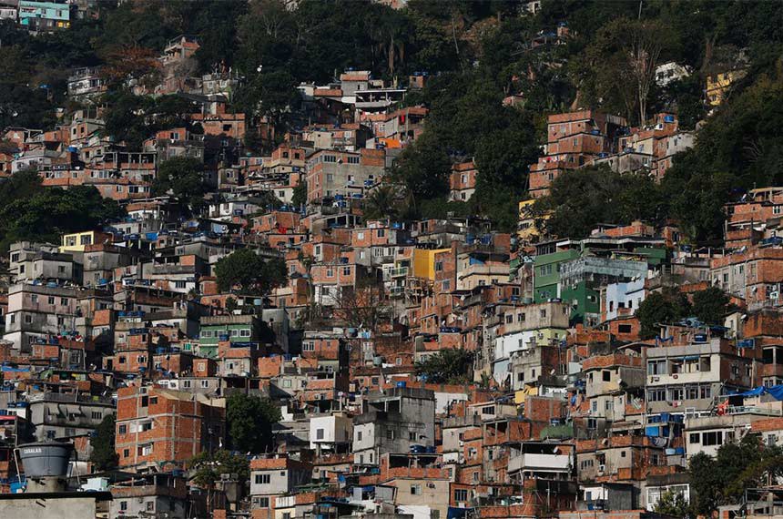 Rio de Janeiro - Comunidade da Rocinha, na zona sul do Rio de Janeiro, após confrontos de grupos de traficantes rivais pelo controle de pontos de venda de drogas.   Foto: Fernando Frazão/Agência Brasil 