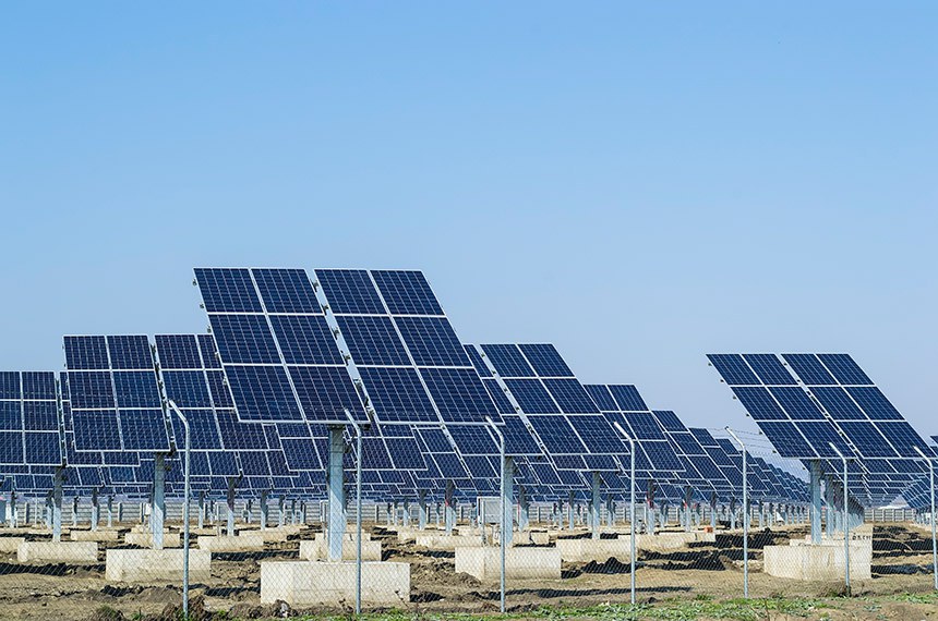 Photovoltaic panels for harvesting solar energy
