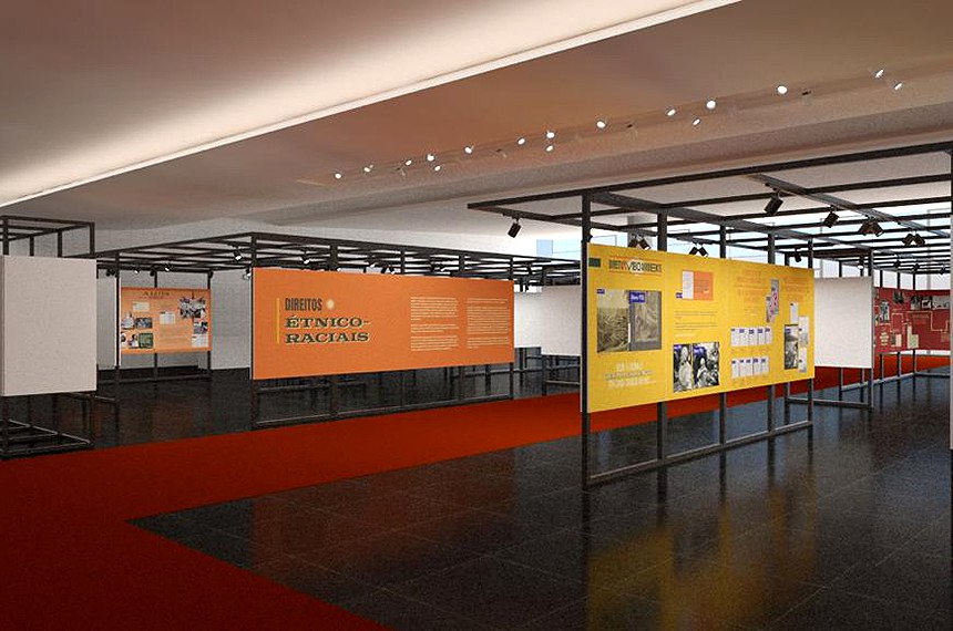 Exposição no Congresso Nacional revisita a história da construção da cidadania no Brasil