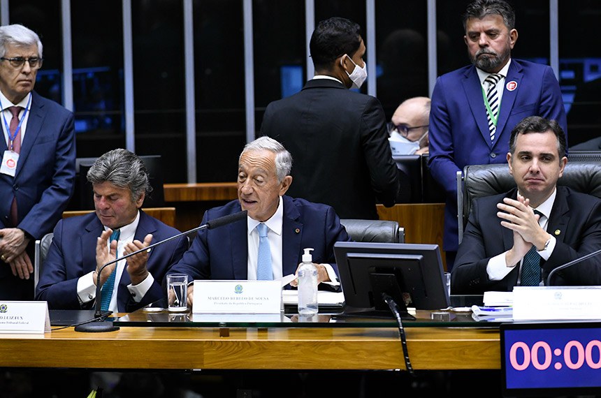 Presidente afirmou que Portugal é grato ao Brasil pelo processo de Independência