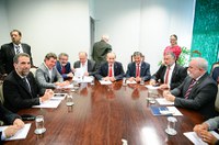 Integrantes da Comissão Mista de Orçamento se reúnem com Alckmin nesta terça