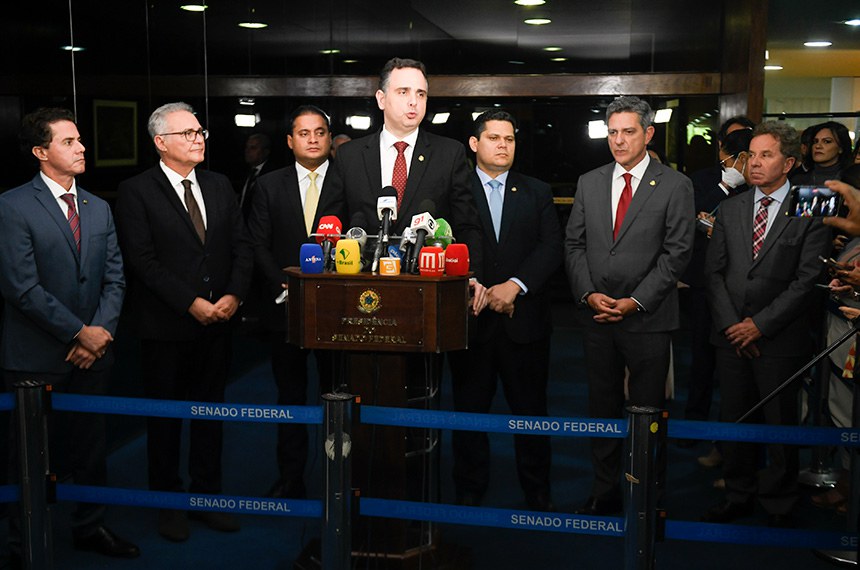 Participam:
senador Renan Calheiros (MDB-AL); 
senador Weverton (PDT-MA); 
senador Davi Alcolumbre (União-AP); 
senador Rogério Carvalho (PT-SE);
senador Veneziano Vital do Rêgo (MDB-PB).