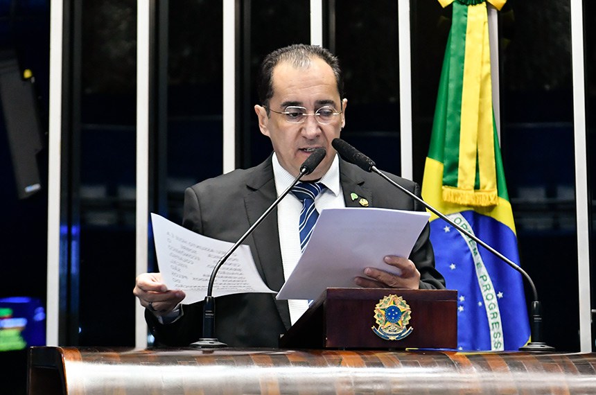 Em discurso, à tribuna, senador Jorge Kajuru (Podemos-GO).