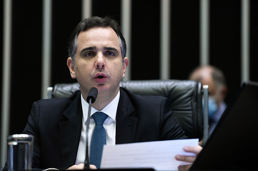 Mesa:
presidente do Senado Federal, senador Rodrigo Pacheco (PSD-MG).