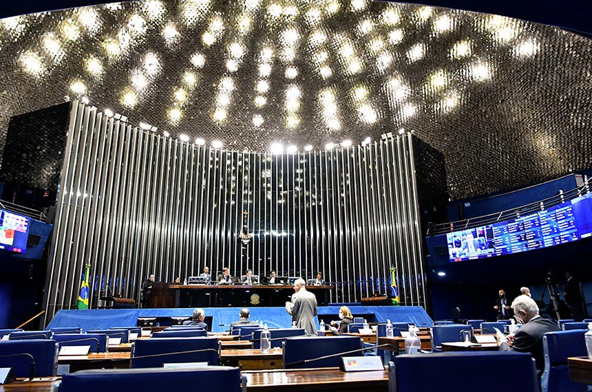 Mesa: 
senador Alvaro Dias (Podemos-PR); 
presidente do Senado Federal, senador Rodrigo Pacheco (PSD-MG); 
secretário-geral da Mesa, Gustavo A. Sabóia Vieira; 
primeiro-secretário da Mesa Diretora do Senado Federal, senador Irajá (PSD-TO).