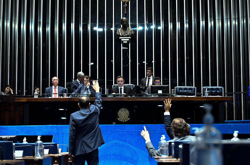 Bancada: 
senador Eduardo Girão (Podemos-CE); 
senador Jorge Kajuru (Podemos-GO); 
senador Plínio Valério (PSDB-AM).