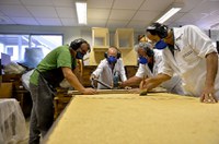 Mesa de Sergio Rodrigues é restaurada em parceria com IFB