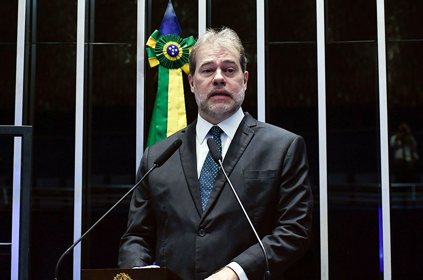 Em discurso, à tribuna, ministro do Supremo Tribunal Federal, Dias Toffoli.