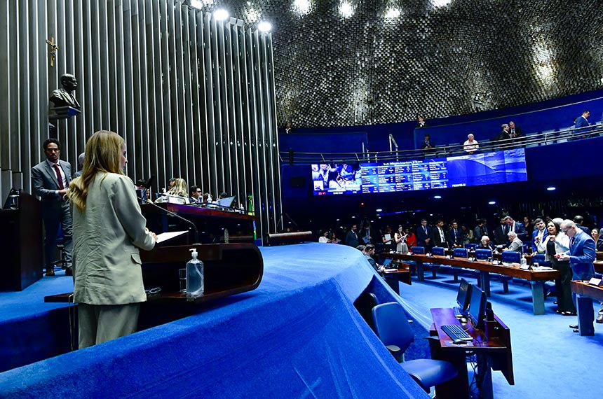 Mesa: 
presidente do Senado Federal, senador Rodrigo Pacheco (PSD-MG); 
secretário-geral da Mesa do Senado, Gustavo A. Sabóia Vieira.