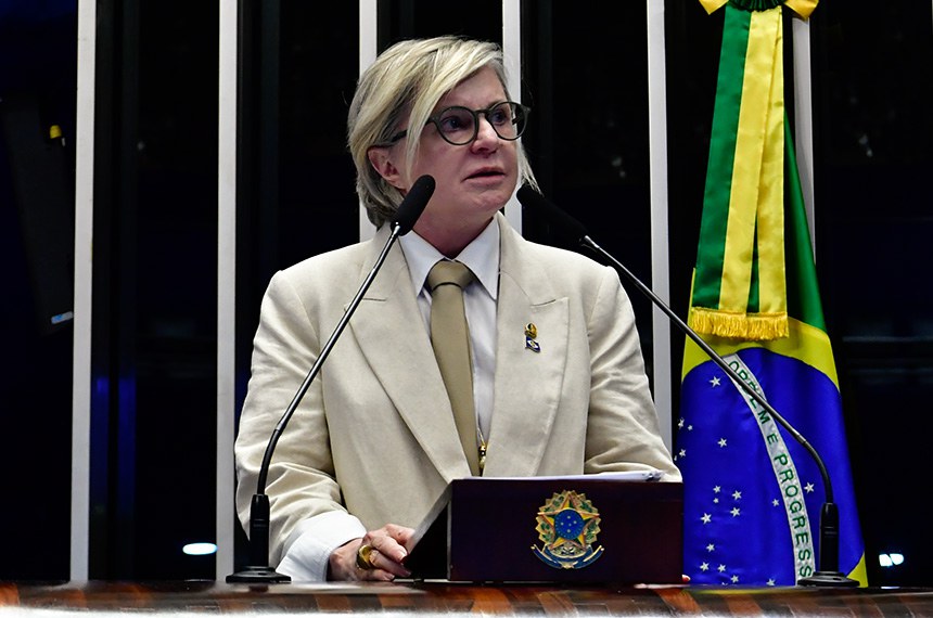 Em discurso, à tribuna, senadora Margareth Buzetti (PSD-MT).