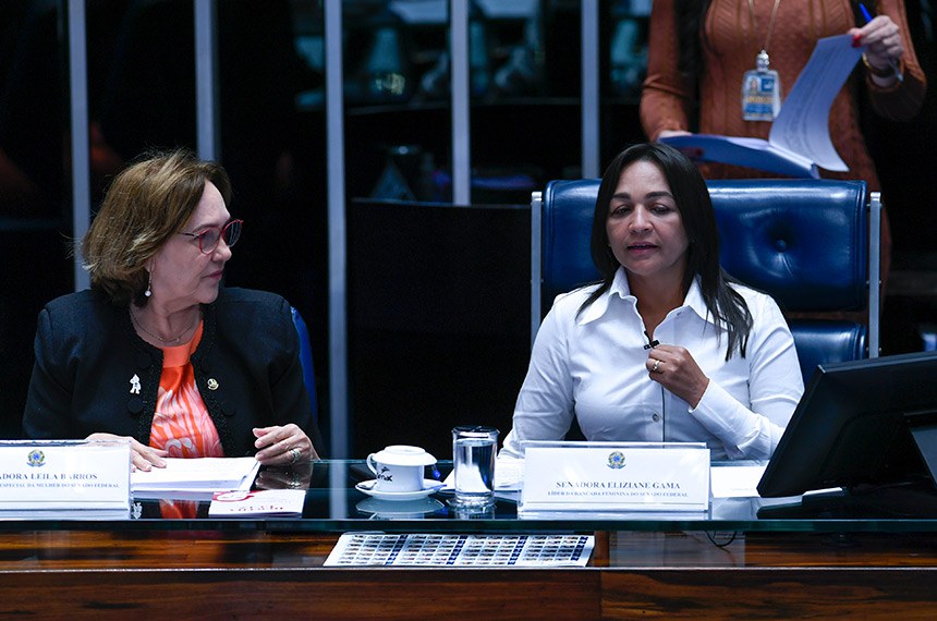 Mesa: 
senadora Zenaide Maia (PSD-RN);
líder da Bancada Feminina do Senado Federal, senadora Eliziane Gama (PSD-MA).