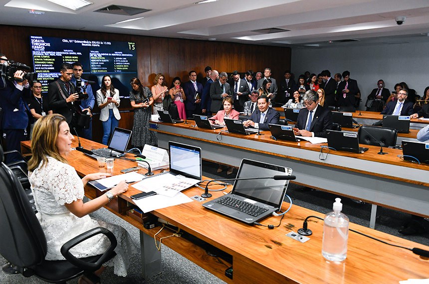 Bancada: 
senadora Tereza Cristina (PP-MS); 
senador Hamilton Mourão (Republicanos-RS); 
senador Carlos Portinho (PL-RJ).