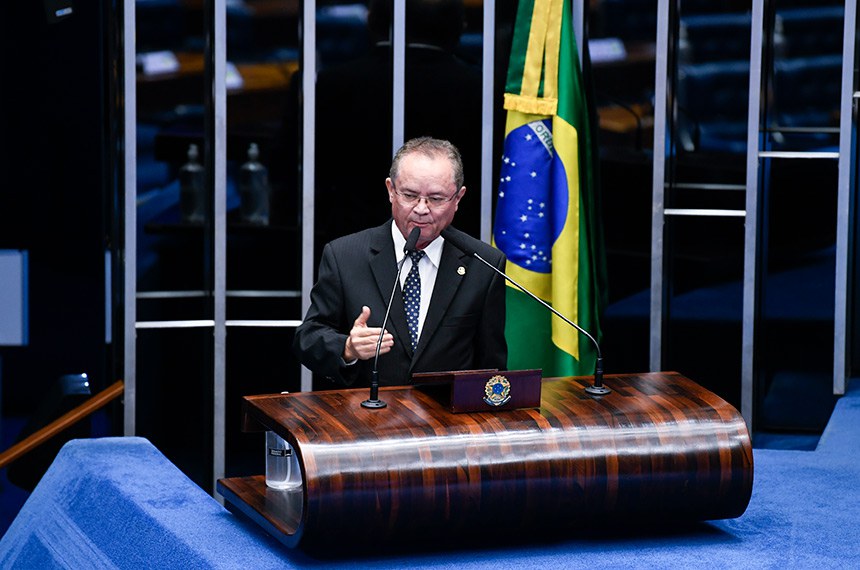 Em discurso, à tribuna, senador Zequinha Marinho (PL-PA).