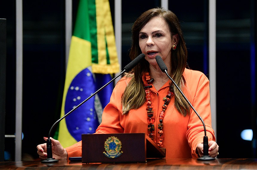 Em discurso, à tribuna, senadora Professora Dorinha Seabra (União-TO).