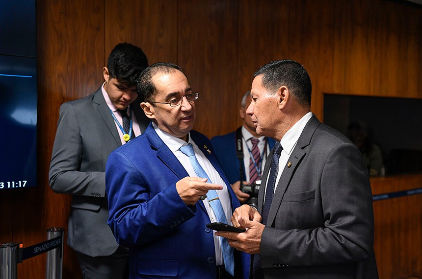 Participam:
vice-presidente da CSP, senador Jorge Kajuru (PSB-GO);
senador Hamilton Mourão (Republicanos-RS).