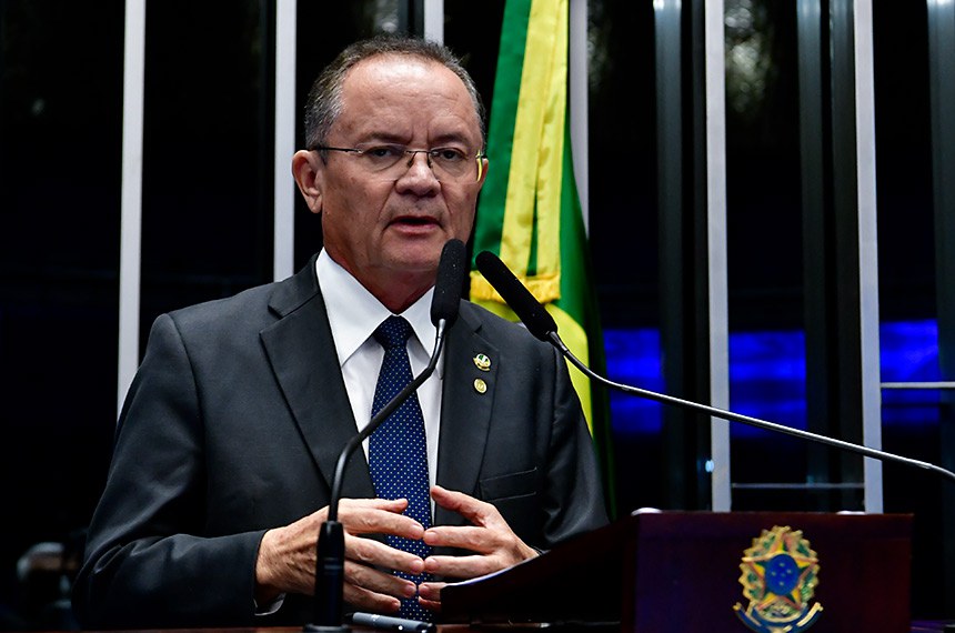 Em discurso, à tribuna, senador Zequinha Marinho (PL-PA).
