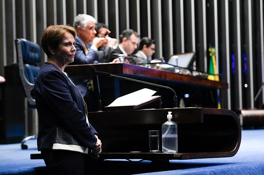 Em discurso, à tribuna, senadora Tereza Cristina Corrêa (PP-MS).