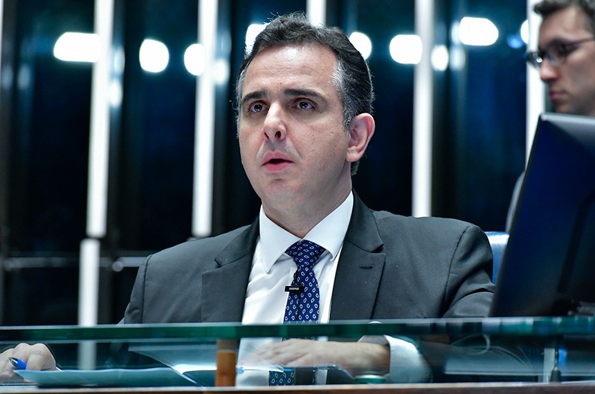 Mesa:
presidente do Senado Federal, senador Rodrigo Pacheco (PSD-MG).