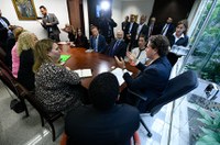 Congresso recebe comitiva britânica da União Interparlamentar