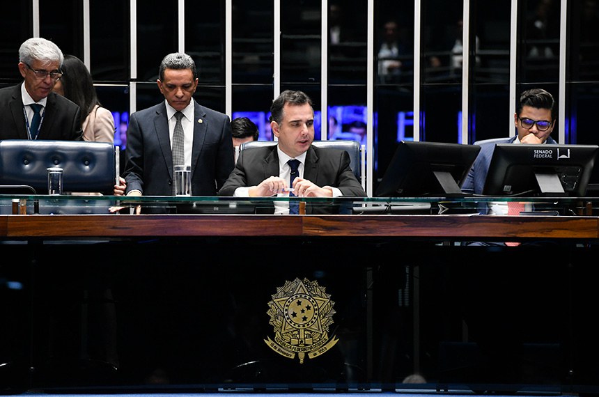 Mesa:
presidente do Senado Federal, senador Rodrigo Pacheco (PSD-MG); 
secretário-geral da Mesa do Senado Federal, Gustavo A. Sabóia Vieira.