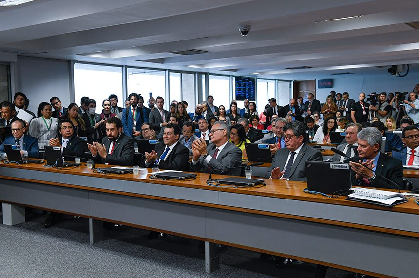 Bancada:
senador Fabiano Contarato (PT-ES); 
senador Giordano (MDB-SP); 
deputado Guilherme Boulos (PSOL-SP); 
senador Eduardo Braga (MDB-AM);
senador Renan Calheiros (MDB-AL); 
senador Fernando Farias (MDB-AL).