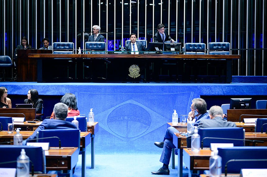 Mesa:
2º vice-presidente do Senado Federal, senador Rodrigo Cunha (União-AL);
secretário-geral-adjunto da Mesa do Senado Federal, Ivan Furlan Falconi.