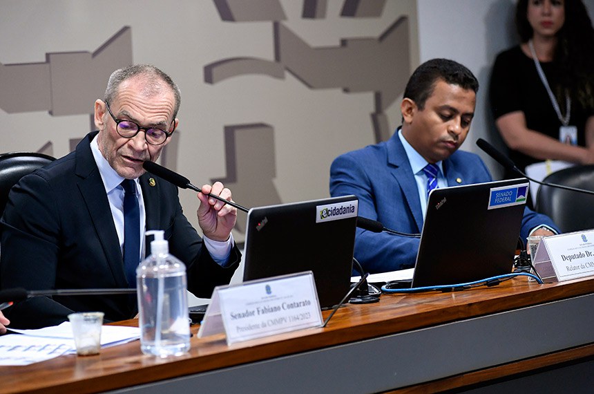 Mesa: 
presidente da CMMPV 1164/2023, senador Fabiano Contarato (PT-ES); 
relator da CMMPV 1164/2023, deputado Dr. Francisco (PT-PI).