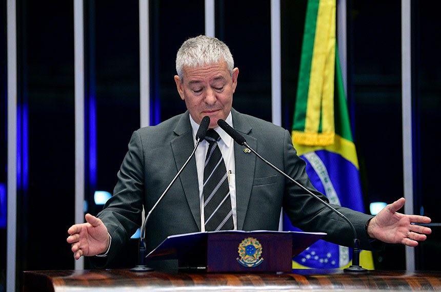 Em discurso, à tribuna, embaixador do Estado de Israel, Daniel Zohar Zonshine.
