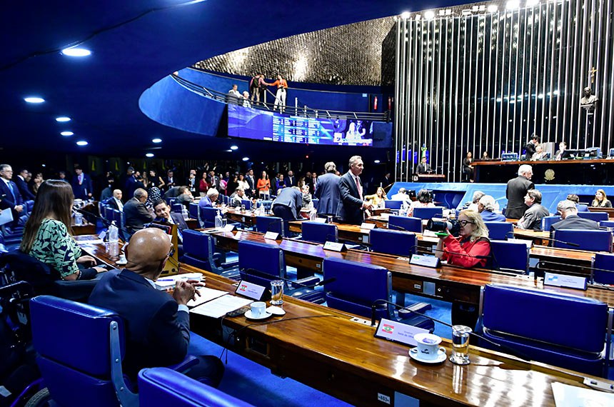 Em pronunciamento, à bancada, senadora Mara Gabrilli (PSD-SP).
