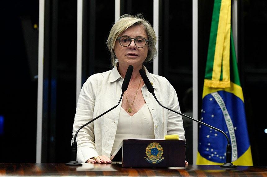Em discurso, à tribuna, senadora Margareth Buzetti (PSD-MT).