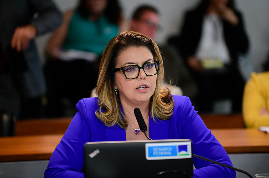 Autora do PL 1.496/2021, Leila Barros discordou da ampliação do texto feita pelo relator, Sergio Moro - Foto: Pedro França/Agência Senado