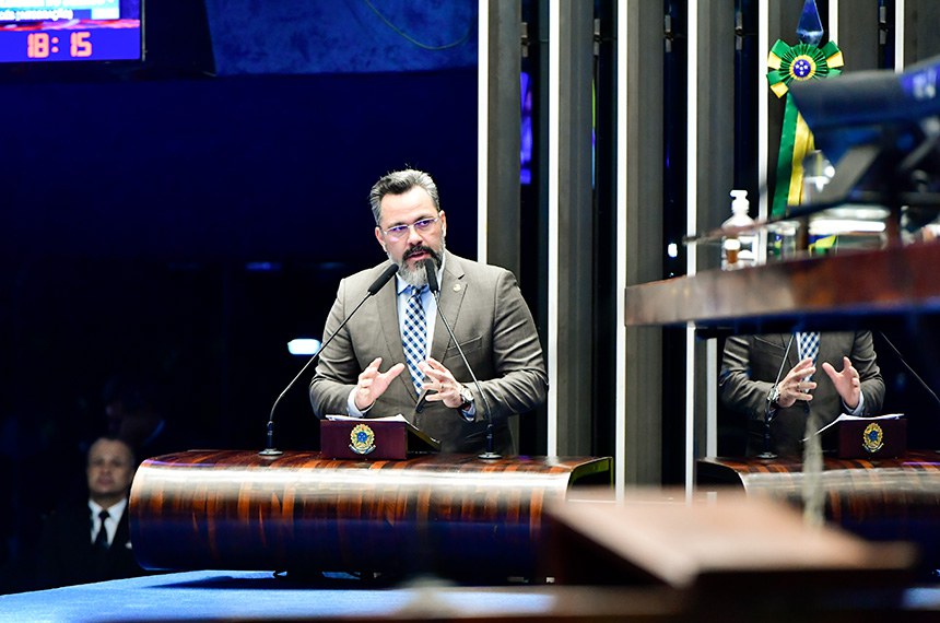 Mesa:  
presidente do Senado Federal, senador Rodrigo Pacheco (PSD-MG); 
secretário-geral da Mesa do Senado Federal, Gustavo A. Sabóia Vieira. 