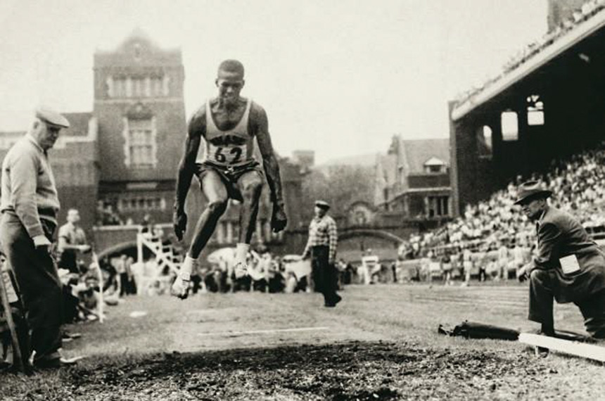 Ouro em duas olimpíadas, Adhemar bateu por cinco vezes o recorde mundial do salto triplo - Foto: COB