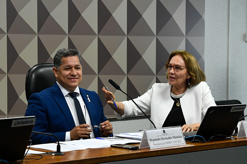 Mesa: 
presidente da CMMPV 1165/2023, deputado Dorinaldo Malafaia (PDT-AP); 
relatora da CMMPV 1165/2023, senadora Zenaide Maia (PSD-RN).
